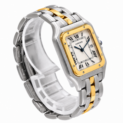 Cartier Panthere Large W25014B5 White Dial Two-Tone Watch